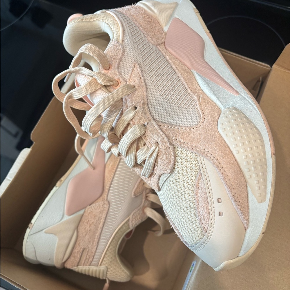 Puma Women’s Blush Pink & Cream Athletic Sneakers